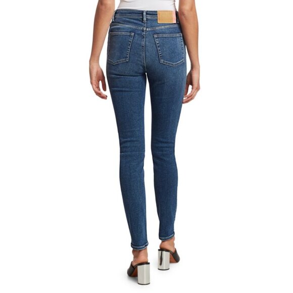 ACNE Studios Faded High-Rise Slim Leg Jeans | Size 28 (4-6) - Picture 2 of 6